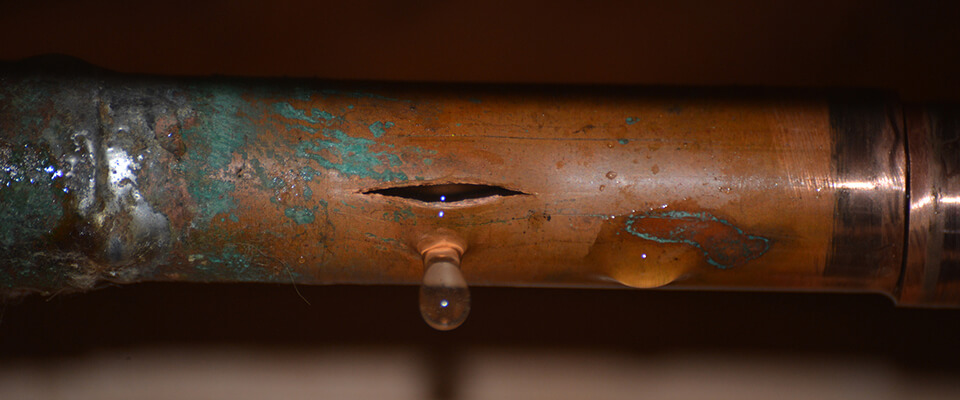 Burst pipe